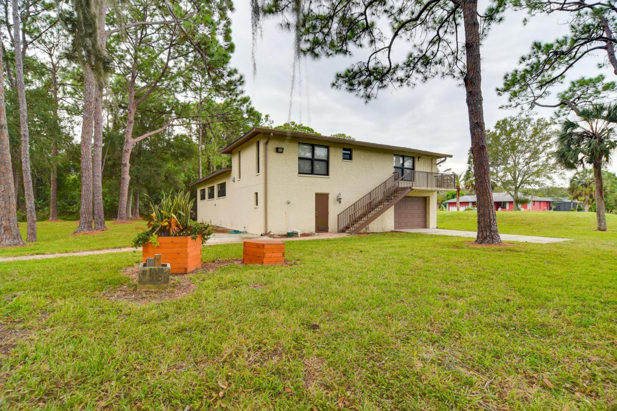 Sleek Largo Studio With Pond Less Than 7 Mi To Beach! Eksteriør bilde